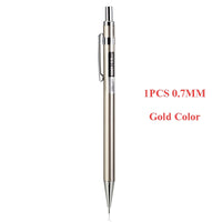 Deli High Quality Full Metal Mechanical Pencil 0.5/0.7 Lapices For Professional PaintingAnd Writing School Supplies