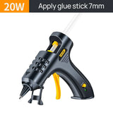 Deli High Temp Heater Melt Hot Glue Gun 20W/40W/60W/100W DIY Repair Tool Heat Mini Gun With Glue Sticks Heat Hot Melt Glue Gun