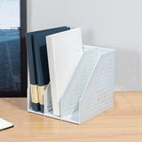 Deli Magazine Holder High Quality Book Holder Foldable Structure Flexible Design Organizer Holder Large for School Office