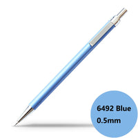 Deli Mechanical Pencil 0.7mm HB Metal Automatic Pencils for Student Art Sketch Writing 2B Pencil Lead Refills With Erasers