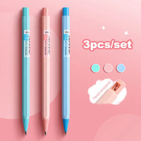 Deli Mechanical Pencil 2.0mm Lead HB 2B Sketch Writing Automatic Pencil Refills for Kids Stationery with Sharpener Pencil