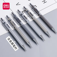 Deli Metal Mechanical Pencil 0.5/0.7MM High Quality Full Lapices for Professional Painting And Writing School Stationery Supplie