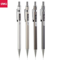 Deli Metal Mechanical Pencil for Drawing 0.5MM 0.7MM portaminas механический карандаш for School Student Art Stationery Supplies