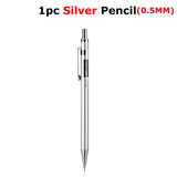 Deli Metal Mechanical Pencil for Drawing 0.5MM 0.7MM portaminas механический карандаш for School Student Art Stationery Supplies