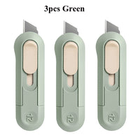 Deli Mini Utility Knife Art Knife Paper Cutter Metal Blade Student Wallpaper Knives Xiomi Small Tool For Opening Package