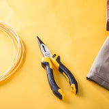 Deli Multifunctional Diagonal Pliers Needle-nose Pliers Hardware Tools Universal Wire Cutters Professional Tools Hand Tools