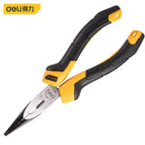 Deli Multifunctional Diagonal Pliers Needle-nose Pliers Hardware Tools Universal Wire Cutters Professional Tools Hand Tools