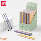 Deli Nusign 10pc/Lot Pencil Stationary Set 2B/HB Lápices أقلام رصاص Student Writing Drawing Art Sketch Wooden Pencils School