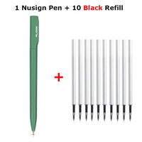 Deli Nusign Gel Pen Rotating Ballpoint Pens Pучка Caneta 0.5MM Black Ink Stylo Smooth Writing Office School Stationery