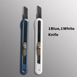 Deli Nusign Utility Knife Pocket Knife нож 9MM Blade  Paper Box Cutter Couteau Self-locking for Art Office Stationery Supplies