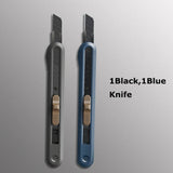 Deli Nusign Utility Knife Pocket Knife нож 9MM Blade  Paper Box Cutter Couteau Self-locking for Art Office Stationery Supplies