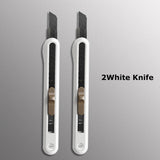 Deli Nusign Utility Knife Pocket Knife нож 9MM Blade  Paper Box Cutter Couteau Self-locking for Art Office Stationery Supplies