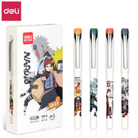 Deli Pen 2pcs Kawaii Naruto Gel Pens for School Supplies Office