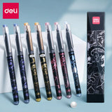 Deli Pens 1pcs Deli Naruto Rollerball Gel Pens for School Supplies Japanese Stationery Anime Pens Kids Gift Office Accessories