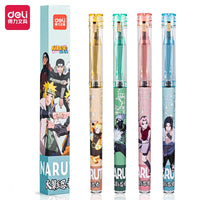 Deli Pens 1pcs Deli Naruto Rollerball Gel Pens for School Supplies Japanese Stationery Anime Pens Kids Gift Office Accessories