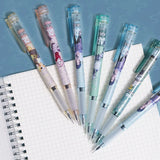 Deli Pens 1pcs Deli Naruto Rollerball Gel Pens for School Supplies Japanese Stationery Anime Pens Kids Gift Office Accessories