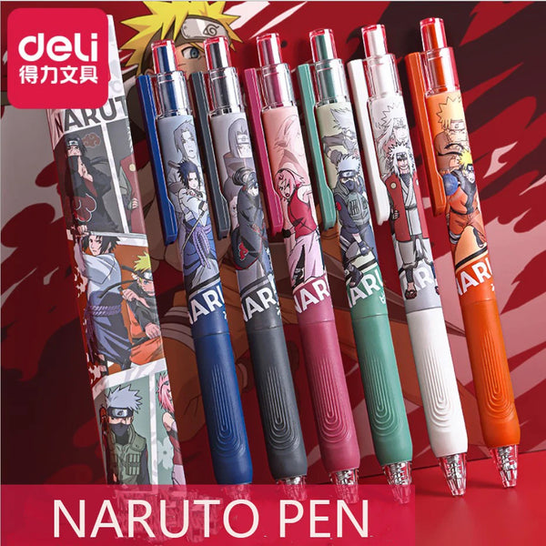 Deli Pens 1pcs Kawaii Naruto Bullet Pen for School Office Accessories –  AOOKMIYA