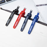 Deli Retractable Gel Pen 0.5 mm Black Blue Color Writing Tools School Office Supplies Stationery Gel Ink Pens