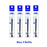 Deli Retractable Gel Pen 0.5 mm Black Blue Color Writing Tools School Office Supplies Stationery Gel Ink Pens