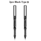 Deli RollerBall Pens, 0.5mm Fine Point Liquid Gel Ink Rolling Ball Quick Drying Gel Pen for School Office Writing