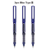 Deli RollerBall Pens, 0.5mm Fine Point Liquid Gel Ink Rolling Ball Quick Drying Gel Pen for School Office Writing