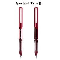 Deli RollerBall Pens, 0.5mm Fine Point Liquid Gel Ink Rolling Ball Quick Drying Gel Pen for School Office Writing