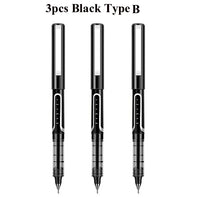 Deli RollerBall Pens, 0.5mm Fine Point Liquid Gel Ink Rolling Ball Quick Drying Gel Pen for School Office Writing