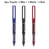 Deli RollerBall Pens, 0.5mm Fine Point Liquid Gel Ink Rolling Ball Quick Drying Gel Pen for School Office Writing