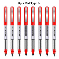 Deli Rollerball Pens, 0.5mm Liquid Ink Gel Pens,Quick Drying & Long Lasting Fine Point Pen for Writing, Journaling, Notes