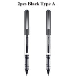 Deli Rollerball Pens, 0.5mm Liquid Ink Gel Pens,Quick Drying & Long Lasting Fine Point Pen for Writing, Journaling, Notes