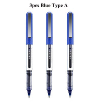 Deli Rollerball Pens, 0.5mm Liquid Ink Gel Pens,Quick Drying & Long Lasting Fine Point Pen for Writing, Journaling, Notes