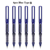 Deli Rollerball Pens, 0.5mm Liquid Ink Gel Pens,Quick Drying & Long Lasting Fine Point Pen for Writing, Journaling, Notes