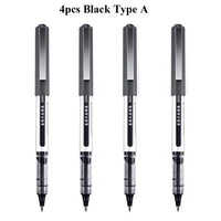 Deli Rollerball Pens, 0.5mm Liquid Ink Gel Pens,Quick Drying & Long Lasting Fine Point Pen for Writing, Journaling, Notes