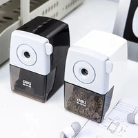 Deli Rotary Pencil Sharpener Pencil Cutter Office School Sharpener Knife Smooth Sharpening School Accessories Stationery E0610B