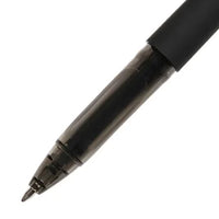 Deli S34 Black Bold Neutral Pen 1.0 mm Office Business Frosted Pen Holder Water Based Signature Pen Gel Pen