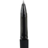 Deli S34 Black Bold Neutral Pen 1.0 mm Office Business Frosted Pen Holder Water Based Signature Pen Gel Pen