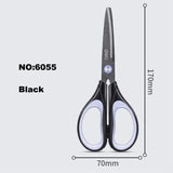 Deli Scissors Anti Stick Anti Rust Stainless Stationery Tijeras 가위 ножницы Tesoura Home Office Studengt DIY Handicraft Made Tool