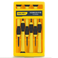 Deli  Screw Bits Set Mobile Phone Computer Laptop Glasses Repair Watch Mini Screwdriver Gadget handTools