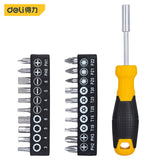 Deli Screwdriver Set magnetic screwdriver bit Torx multifunctional mobile phone repair kit electronic equipment manual tools