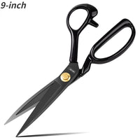 Deli Stainless Steel Industrial Strong Shears Multifunction Household Hand Tool Scissors for Leather/Fabric/Paper/Fishing Net