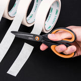 Deli Stainless Steel non-adhesive Scissors round head Sharp Safety hand-cut paper DIY Coated Anti-Rust scissors Art Stationery