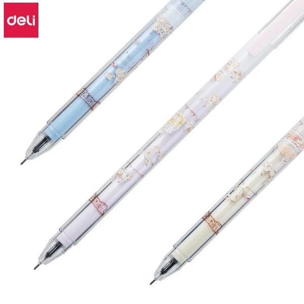 Deli Pen 2pcs Kawaii Naruto Gel Pens for School Supplies Office