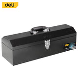 Deli Thickened Tool Box Tool bag Oxford Cloth Empty PP Plastic Storage Box Multifunctional Maintenance Tool Case Household