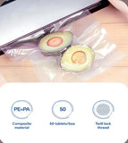 Deli Thicker Vacuum Sealing Bags Kitchen tool Accessories BPA-Free Fresh Sous Vide Cooker Food Saver Bags