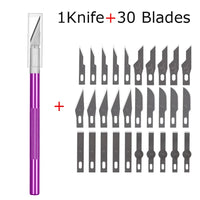 Deli Utility Knife Carving Craft Tools Kit нож Couteau Portable Handicraft Creation Engraving Cutter Sculpture Non-Slip Safety