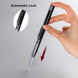 Deli Utility Knife Metal Portable Small Paper Cutter Self-Lock Design 9MM Knife Blade School Office Art Supplies Stationery Tool