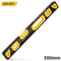 Deli level high precision level inclinometer water balancer with magnet 3 level bubble level gauge measuring tool