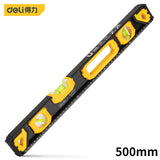 Deli level high precision level inclinometer water balancer with magnet 3 level bubble level gauge measuring tool