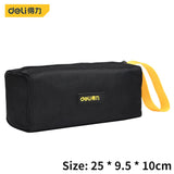 Deli multi-function Tool Bag Multi bag Waterproof fall proof hardware tool storage bag 1680DOxford cloth electrician storage bag