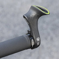 Design ergonômico guiador termina para Mountain Bicycle, Grips Road Bike, Acessórios de ciclismo, MTB